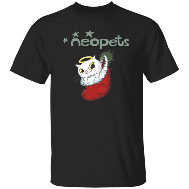 Neopets Christmas Angelpuss T Shirt