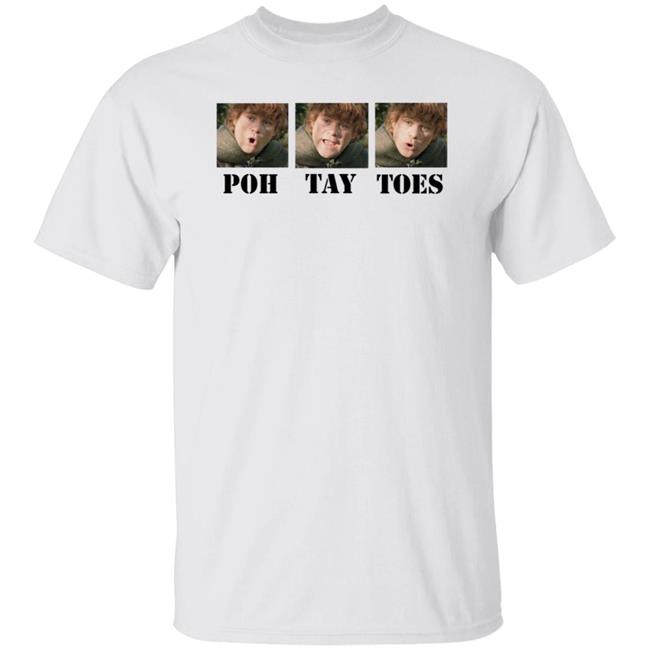 Lord Of The Rings Potatoes Samwise Gamgee Lotr Frodo Shirt Poh Tay Toes Shirt Kate Herron
