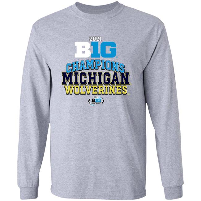 2021 Big Champions Michigan Wolverines Shirt Hoodie Sweatshirt