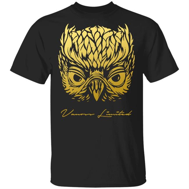 VANOSS Limited Edition Golden Owl T Shirt Hoodie Sweatshirt