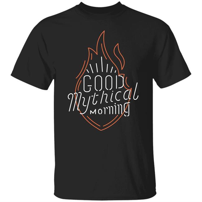 Gmm Neon Sign Tee Shirt Good Mythical Morning Merch