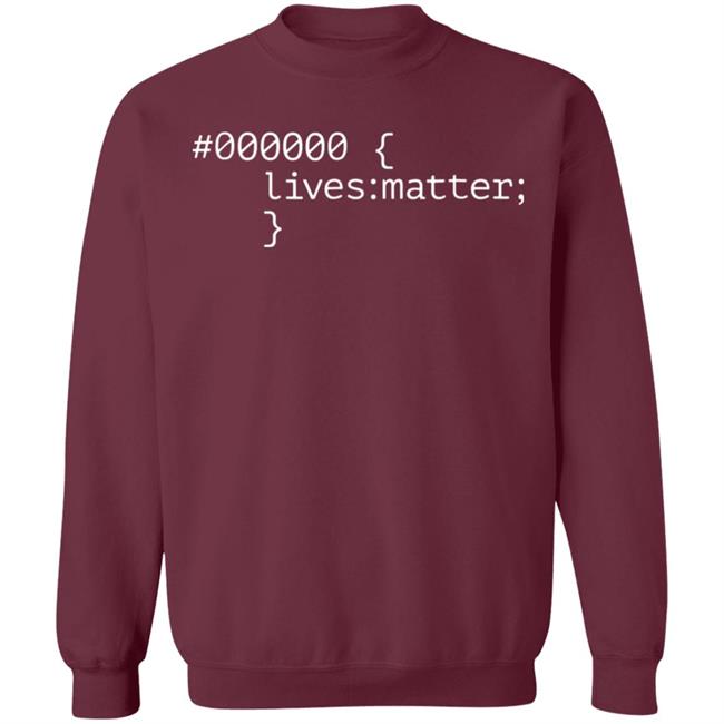 000000 Lives Matter T Shirt Black Lives Matter #000000 T Shirt | Anti Trump & No Racism 000000 Lives Matter T Shirt Black Lives Matter #000000 T Shirt | Anti Trump & No Racism