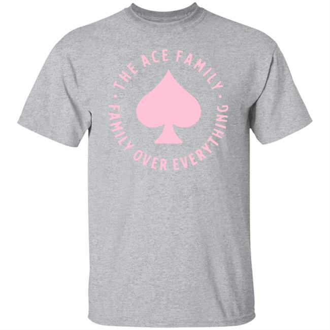 Ace Family Merch White Circle Ace Family Shirt The Ace Family Merch Ace Family Merch White Circle Ace Family Shirt The Ace Family Merch