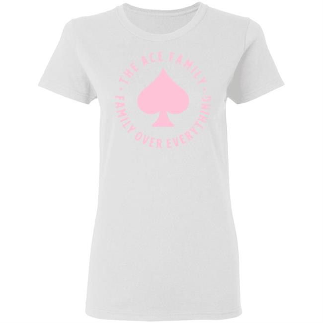 Ace Family Merch White Circle Ace Family Shirt The Ace Family Merch Ace Family Merch White Circle Ace Family Shirt The Ace Family Merch