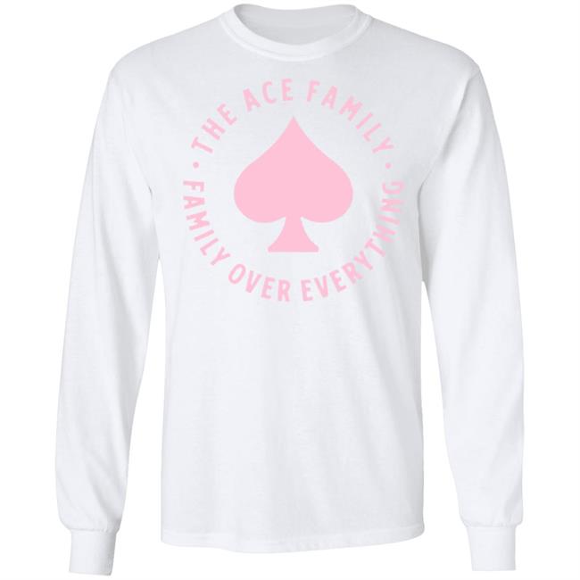 Ace Family Merch White Circle Ace Family Shirt The Ace Family Merch Ace Family Merch White Circle Ace Family Shirt The Ace Family Merch