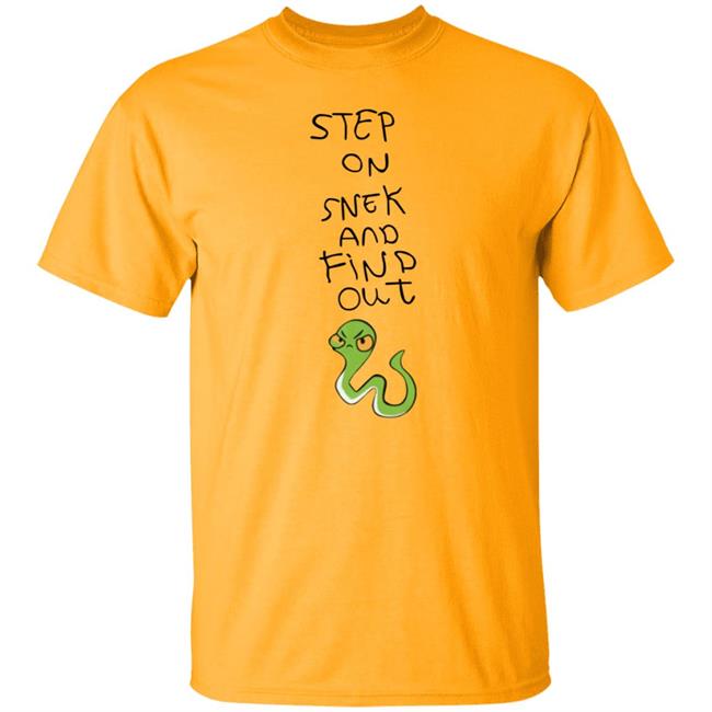 Timcast Store Step On Snek And Find Out Shirt Tim Pool
