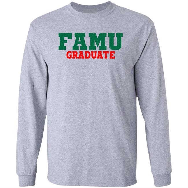 Famu Graduate Long Sleeve T Shirt Daa'iyah