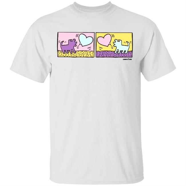 Lauren Z Side Merch Lauren Z Side Unicorn Glitter Women's Tee Shirt Limited Edition