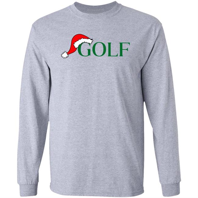 Golf Santa Shirt Proshop Golf Santa Shirt Hoodie Sweatshirt