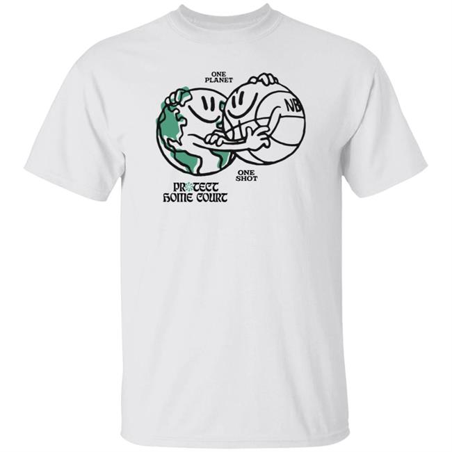 One Planet One Shot Protect Home Court Shirt