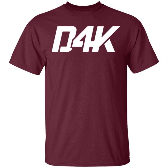 Dak Prescott D4k Logo Shirt Black Hoodie Sweatshirt Dak Prescott D4k Logo Shirt Black Hoodie Sweatshirt