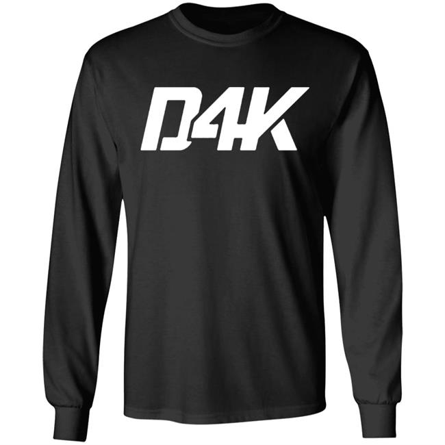 Dak Prescott D4k Logo Shirt Black Hoodie Sweatshirt Dak Prescott D4k Logo Shirt Black Hoodie Sweatshirt