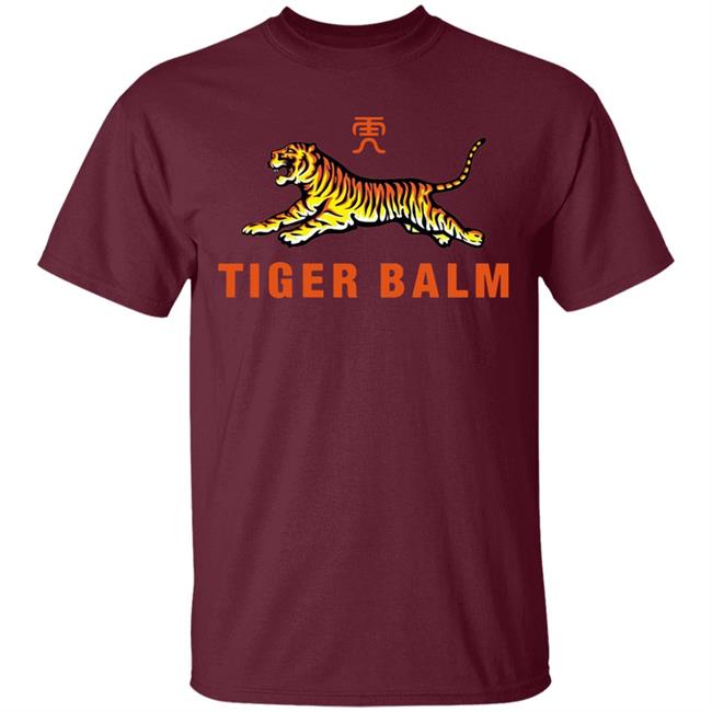 Tiger Balm Pullover Shirt Black Hoodie Sweatshirt Tiger Balm Pullover Shirt Black Hoodie Sweatshirt