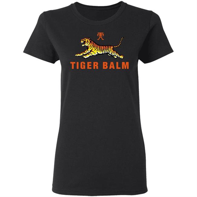Tiger Balm Pullover Shirt Black Hoodie Sweatshirt Tiger Balm Pullover Shirt Black Hoodie Sweatshirt
