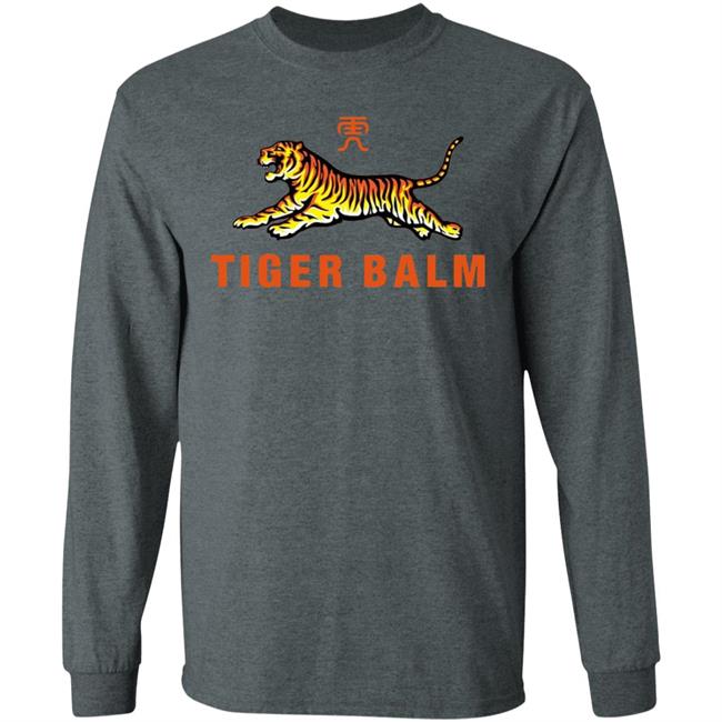 Tiger Balm Pullover Shirt Black Hoodie Sweatshirt Tiger Balm Pullover Shirt Black Hoodie Sweatshirt