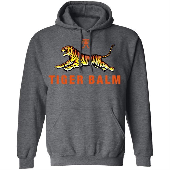 Tiger Balm Pullover Shirt Black Hoodie Sweatshirt Tiger Balm Pullover Shirt Black Hoodie Sweatshirt