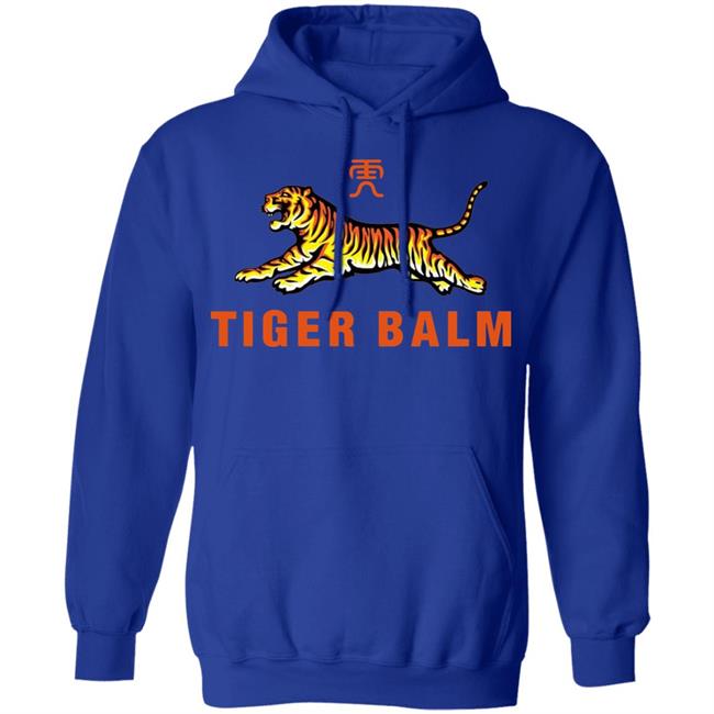 Tiger Balm Pullover Shirt Black Hoodie Sweatshirt Tiger Balm Pullover Shirt Black Hoodie Sweatshirt