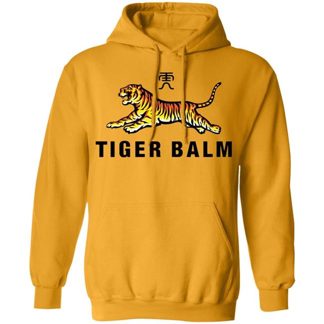 Tiger Balm Pullover Hoodie White T Shirt Tiger Balm Pullover Hoodie White T Shirt