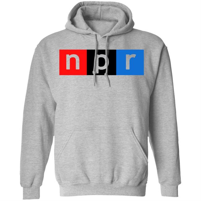 NPR Hoodie Npr Logo National Public Radio T Shirt NPR Hoodie Npr Logo National Public Radio T Shirt