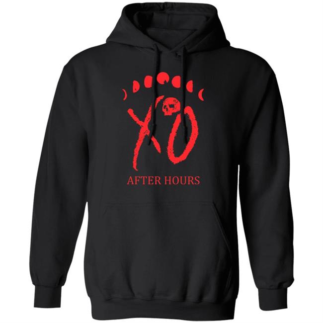 XO LOGO MOON PHASE TEE shirt the weeknd merch Black Hoodie Sweatshirt XO LOGO MOON PHASE TEE shirt the weeknd merch Black Hoodie Sweatshirt