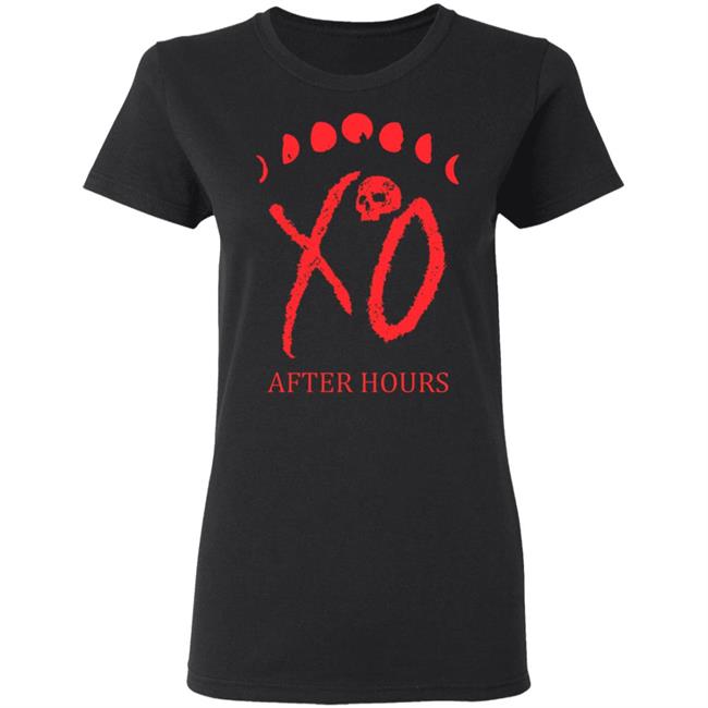 XO LOGO MOON PHASE TEE shirt the weeknd merch Black Hoodie Sweatshirt XO LOGO MOON PHASE TEE shirt the weeknd merch Black Hoodie Sweatshirt