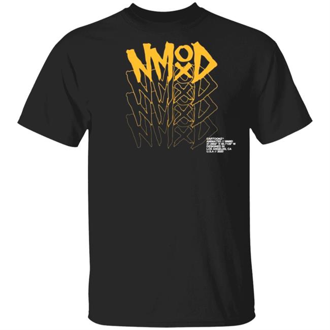 NM8D CASCADE TEE Shirt Black Hoodie Sweatshirt