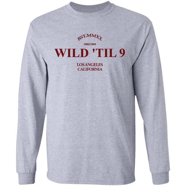 Wild Til 9 Merch Hoodie White Hoodie Sweatshirt Wild Til 9 Merch Hoodie White Hoodie Sweatshirt