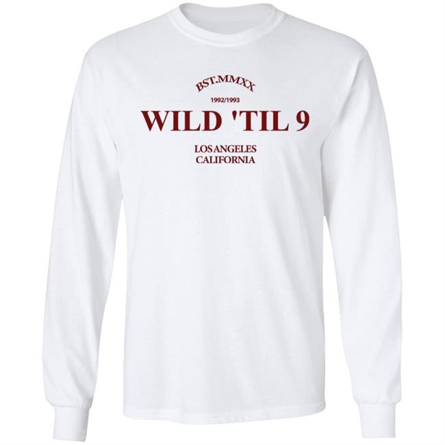 Wild Til 9 Merch Hoodie White Hoodie Sweatshirt Wild Til 9 Merch Hoodie White Hoodie Sweatshirt