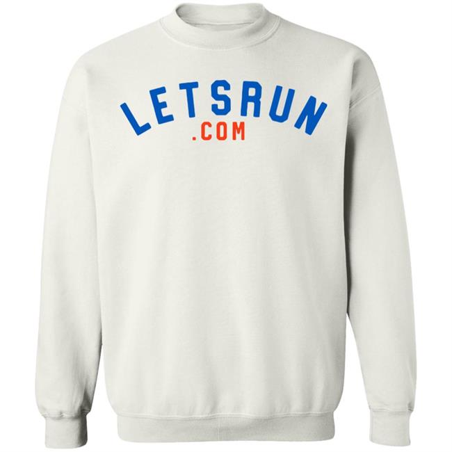 LETSRUN.COM - The Shirt White Hoodie Sweatshirt LETSRUN.COM - The Shirt White Hoodie Sweatshirt