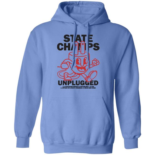 State Champs Merch Unplugged Hoodie Sweatshirt State Champs Merch Unplugged Hoodie Sweatshirt