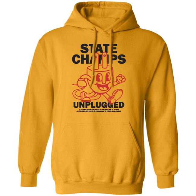 State Champs Merch Unplugged Hoodie Sweatshirt State Champs Merch Unplugged Hoodie Sweatshirt