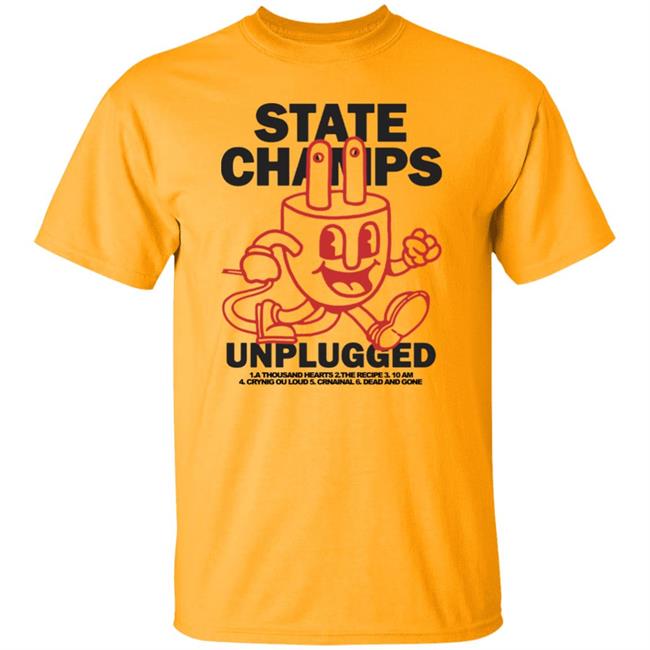 State Champs Merch Unplugged Hoodie Sweatshirt State Champs Merch Unplugged Hoodie Sweatshirt