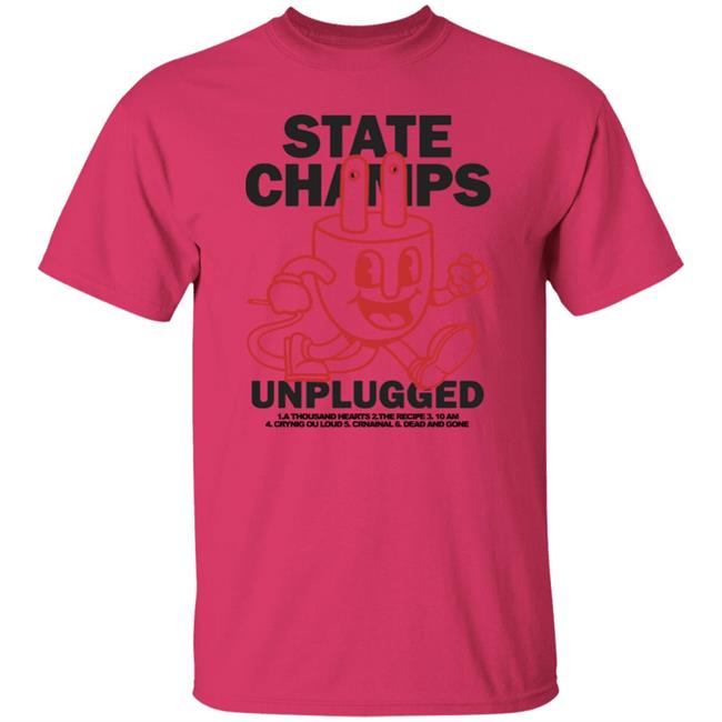 State Champs Merch Unplugged Hoodie Sweatshirt State Champs Merch Unplugged Hoodie Sweatshirt