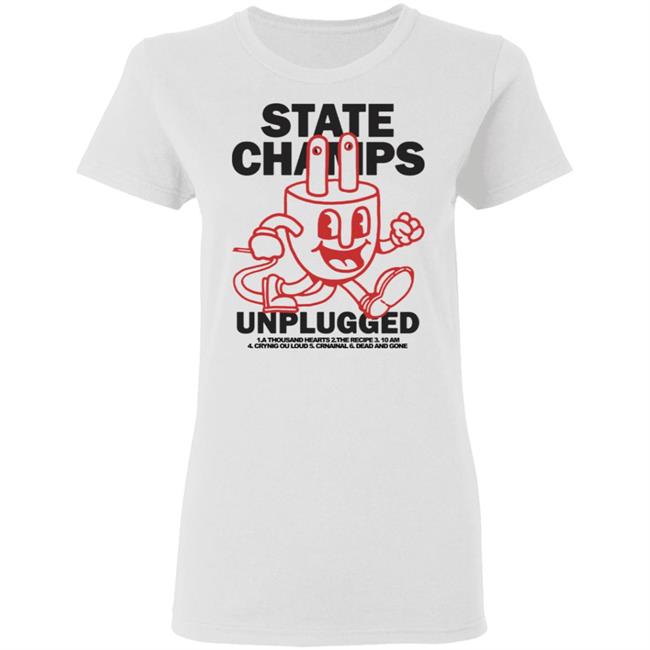 State Champs Merch Unplugged Hoodie Sweatshirt State Champs Merch Unplugged Hoodie Sweatshirt