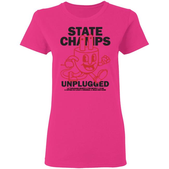 State Champs Merch Unplugged Hoodie Sweatshirt State Champs Merch Unplugged Hoodie Sweatshirt