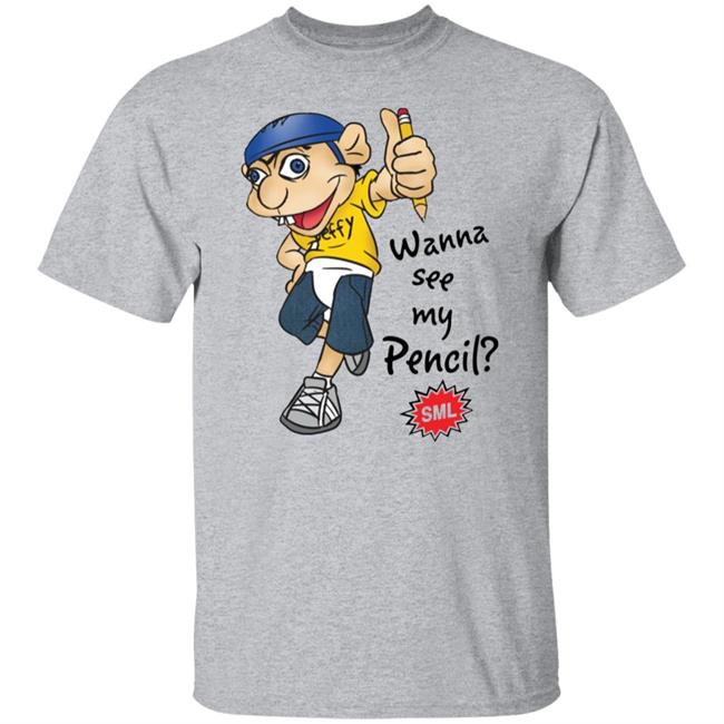 Jeffy Wanna See My Pencil - Funny Sml Character Essential Hoodie Jeffy Wanna See My Pencil - Funny Sml Character Essential Hoodie