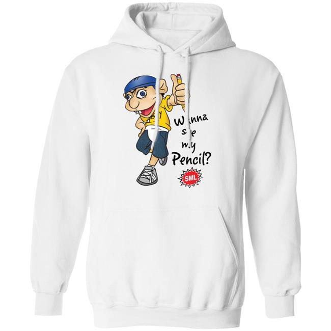 Jeffy Wanna See My Pencil - Funny Sml Character Essential Hoodie Jeffy Wanna See My Pencil - Funny Sml Character Essential Hoodie