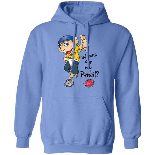 Jeffy Wanna See My Pencil - Funny Sml Character Essential Hoodie Jeffy Wanna See My Pencil - Funny Sml Character Essential Hoodie