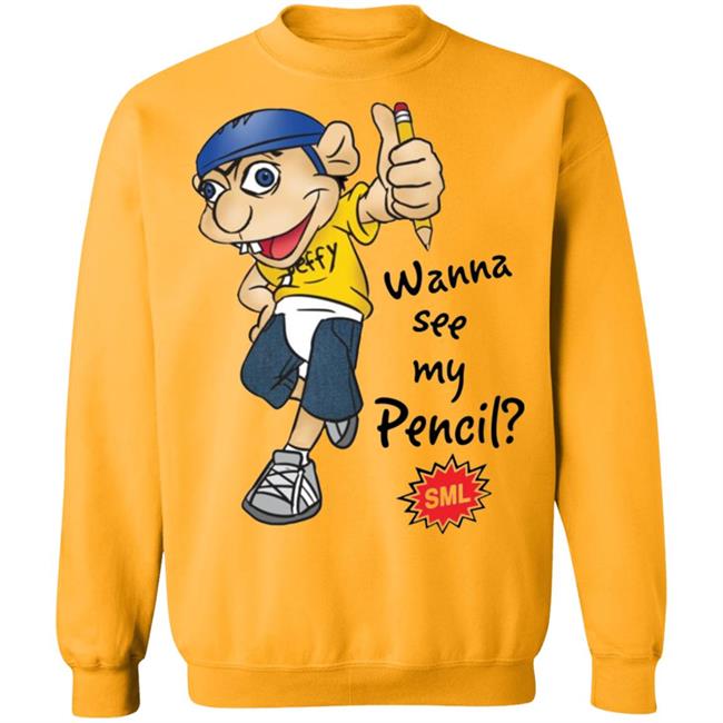 Jeffy Wanna See My Pencil - Funny Sml Character Essential Hoodie Jeffy Wanna See My Pencil - Funny Sml Character Essential Hoodie