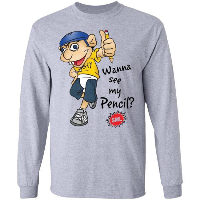 Jeffy Wanna See My Pencil - Funny Sml Character Essential Hoodie Jeffy Wanna See My Pencil - Funny Sml Character Essential Hoodie