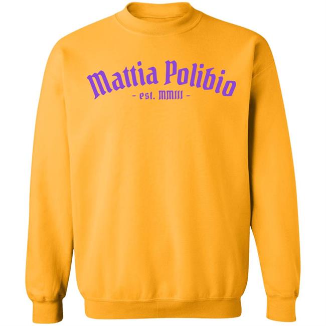 Mattia Polibio Logo T Shirt Mattia Polibio Logo Hoodie Mattia Polibio Logo T Shirt Mattia Polibio Logo Hoodie