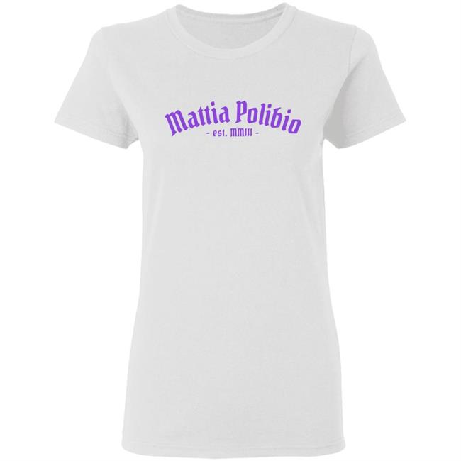 Mattia Polibio Logo T Shirt Mattia Polibio Logo Hoodie Mattia Polibio Logo T Shirt Mattia Polibio Logo Hoodie