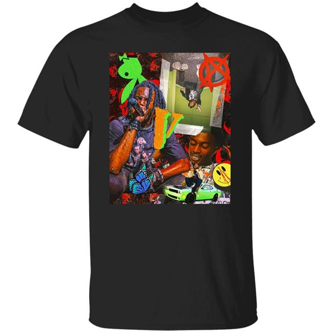 Playboi Carti-Stay Lit T Shirt Hoodie Sweatshirt