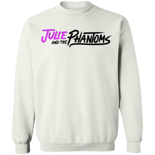 JULIE AND THE PHANTOMS HORIZONTAL LOGO T SHIRT Julie And The Phantoms Hoodie JULIE AND THE PHANTOMS HORIZONTAL LOGO T SHIRT Julie And The Phantoms Hoodie
