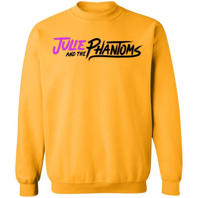 JULIE AND THE PHANTOMS HORIZONTAL LOGO T SHIRT Julie And The Phantoms Hoodie JULIE AND THE PHANTOMS HORIZONTAL LOGO T SHIRT Julie And The Phantoms Hoodie