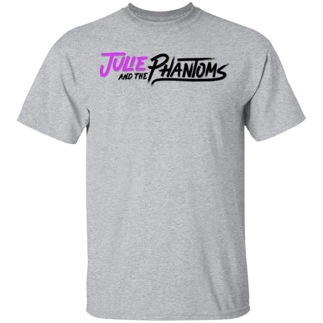 JULIE AND THE PHANTOMS HORIZONTAL LOGO T SHIRT Julie And The Phantoms Hoodie JULIE AND THE PHANTOMS HORIZONTAL LOGO T SHIRT Julie And The Phantoms Hoodie