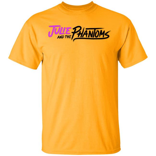 JULIE AND THE PHANTOMS HORIZONTAL LOGO T SHIRT Julie And The Phantoms Hoodie JULIE AND THE PHANTOMS HORIZONTAL LOGO T SHIRT Julie And The Phantoms Hoodie