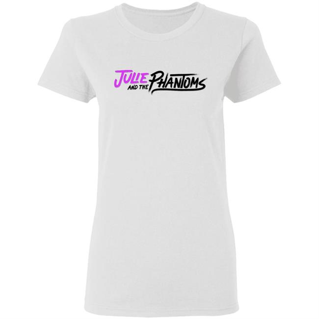 JULIE AND THE PHANTOMS HORIZONTAL LOGO T SHIRT Julie And The Phantoms Hoodie JULIE AND THE PHANTOMS HORIZONTAL LOGO T SHIRT Julie And The Phantoms Hoodie