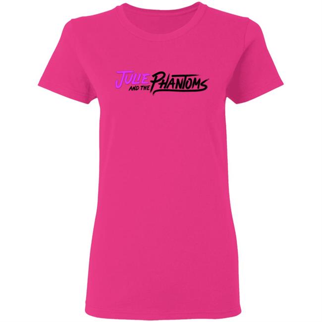 JULIE AND THE PHANTOMS HORIZONTAL LOGO T SHIRT Julie And The Phantoms Hoodie JULIE AND THE PHANTOMS HORIZONTAL LOGO T SHIRT Julie And The Phantoms Hoodie