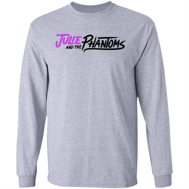 JULIE AND THE PHANTOMS HORIZONTAL LOGO T SHIRT Julie And The Phantoms Hoodie JULIE AND THE PHANTOMS HORIZONTAL LOGO T SHIRT Julie And The Phantoms Hoodie